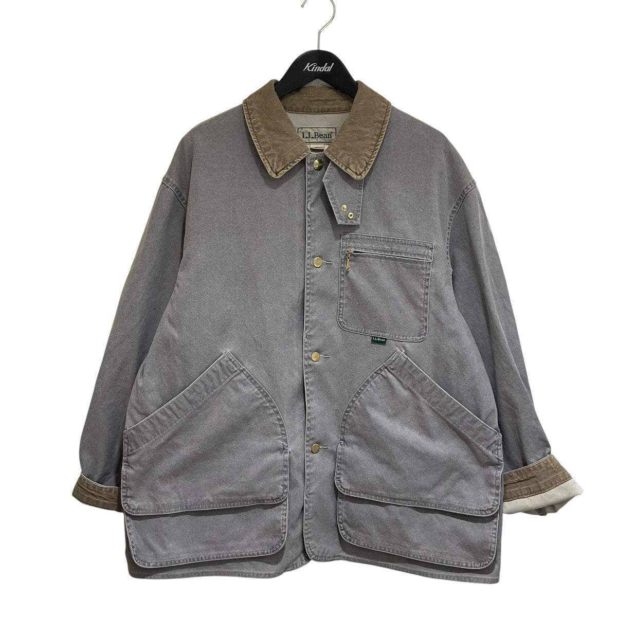 エルエルビーン　ハンティングジャケット　黒染め L.L.Bean - 80s USA製 エルエルビーン ダック ハンティング
