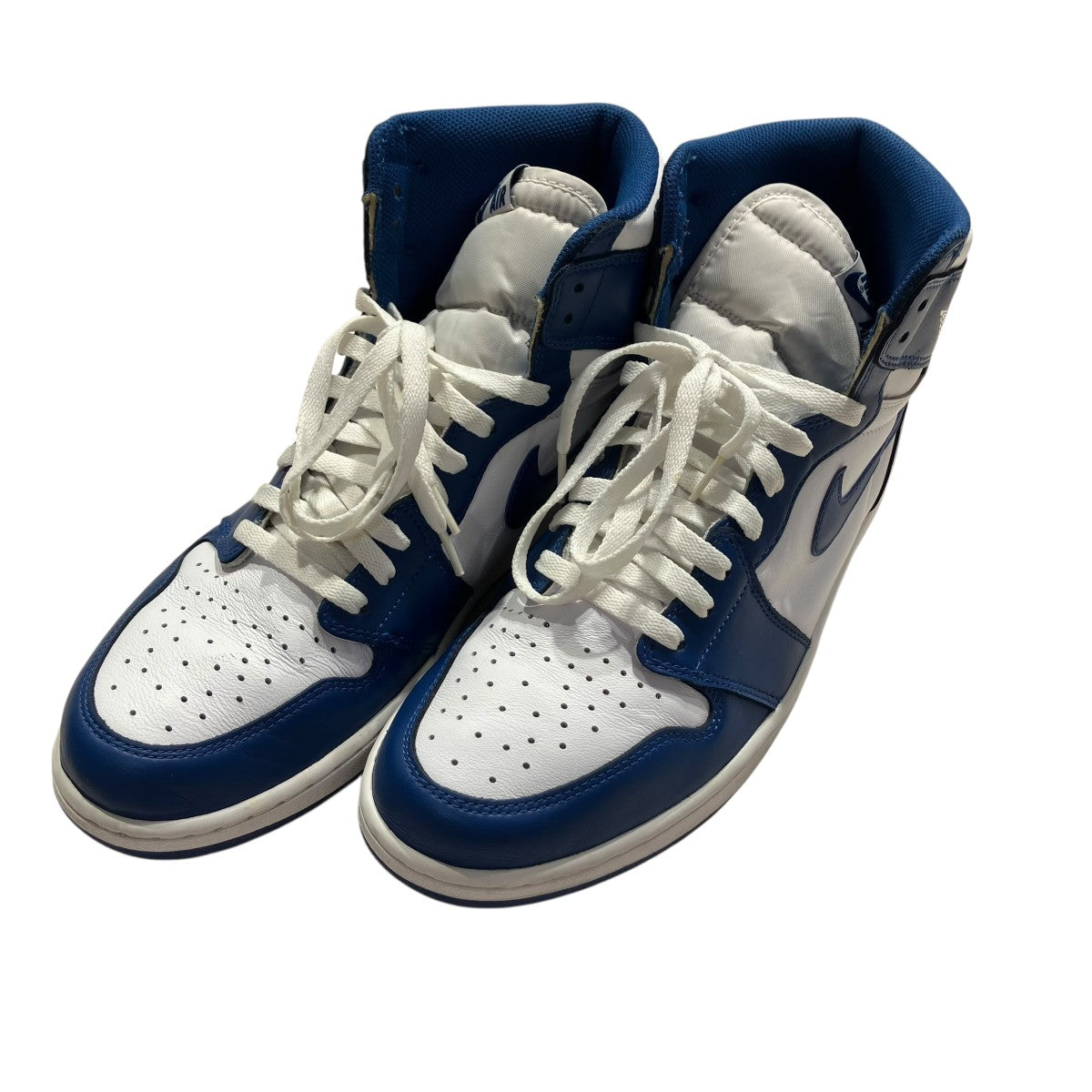夢元無双　Ocean Blue NIKE(ナイキ) AIR JORDAN 1 RETRO HIGH STORM BLUEハイカット