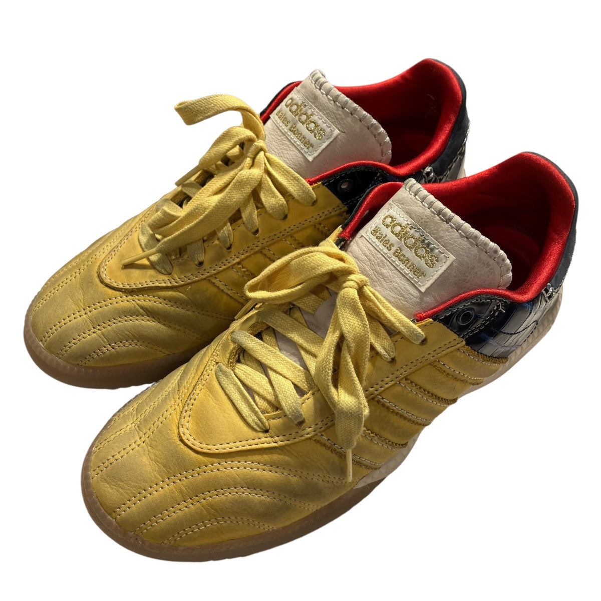 adidas×WALES BONNER MN SAMBA SUEDEスニーカーIH8407 IH8407 イエロー