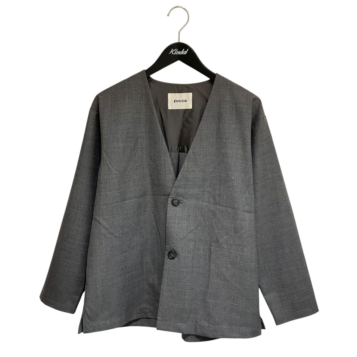 zucca 23ss ノーカラージャケット パンツセット ズッカ ZUCCa 比留川游が纏うアウタールック vol.2 | NEWS ニュース | A