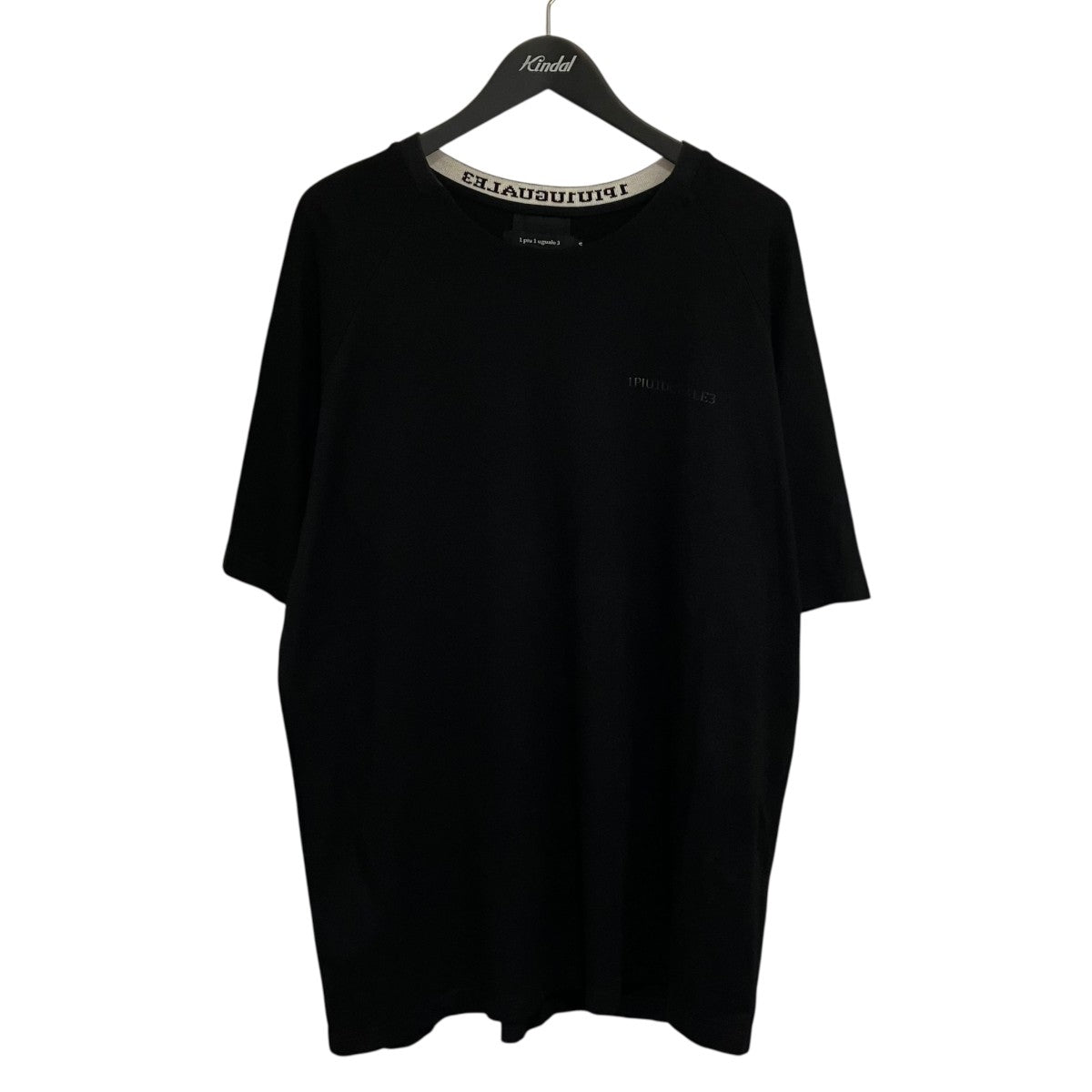 1piu1uguale3(ウノピゥウノウグァーレトレ) MIDIUM FIT BLACK