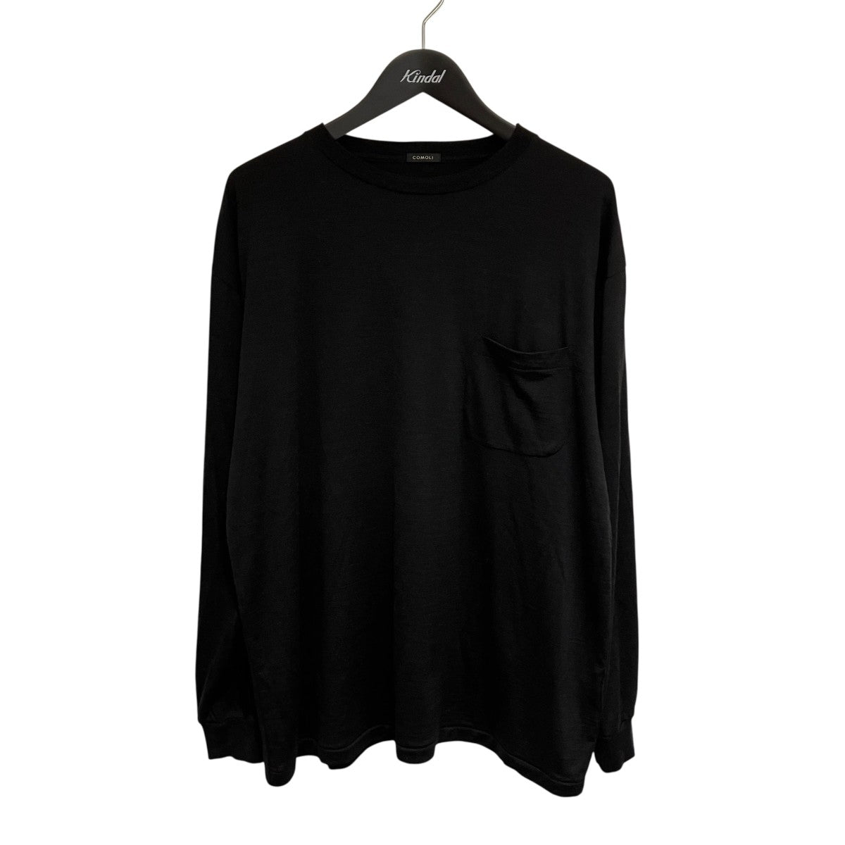 25ss COMOLI コモリ　サマーウール　長袖Tシャツ サイズ3 25ss COMOLI コモリ サマーウール 長袖Tシャツ サイズ3 COMOLI