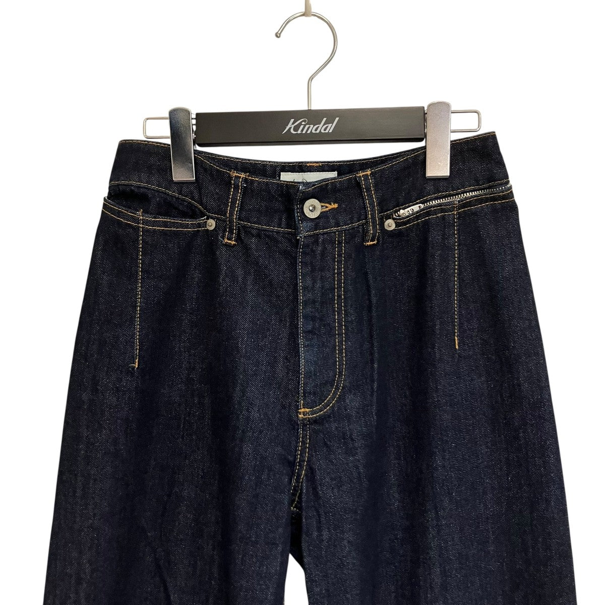 SLOBE IENA LE DENIMデニムバギーパンツ20-030-912-7713-1-0 古着・中古-3枚目のアイテム画像