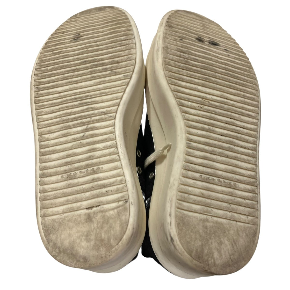 DRKSHDW DOUBLE BUMPER SNEAKS BLK PEARL MILK MILKハイカットスニーカーDU02E7831 古着・中古-5枚目のアイテム画像