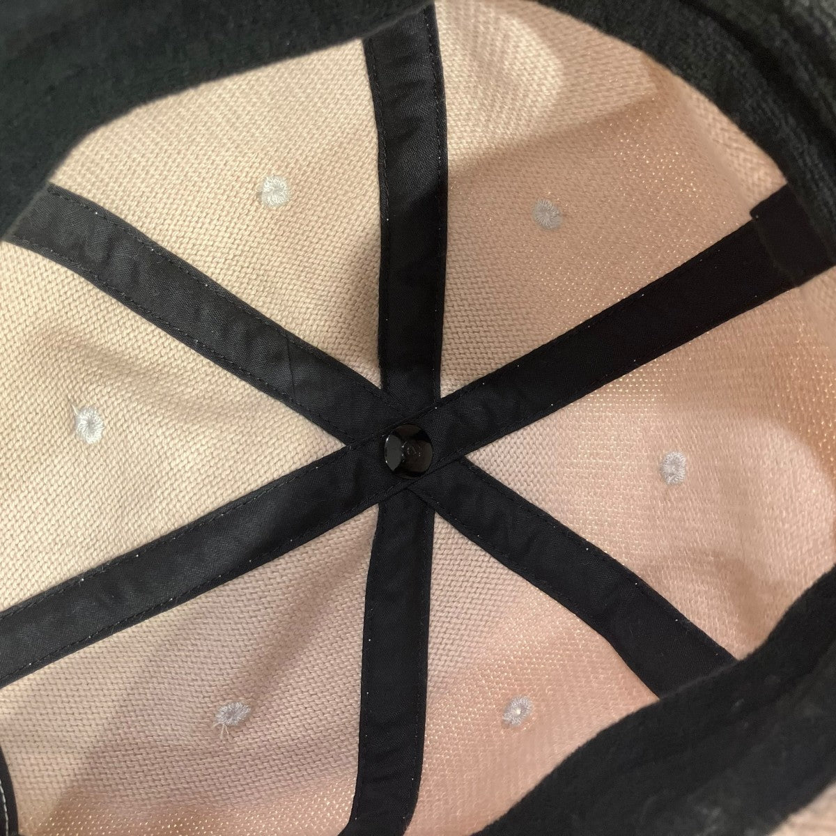 21AW ニット6パネルキャップ