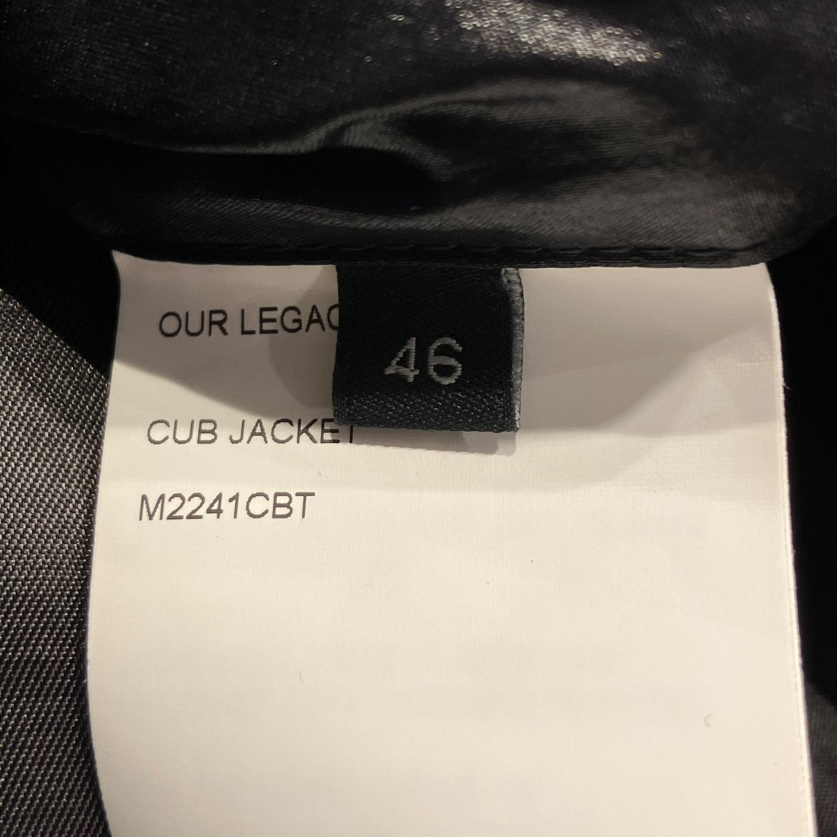 24AWCub Jacket中綿ジャケットM2241CBT
