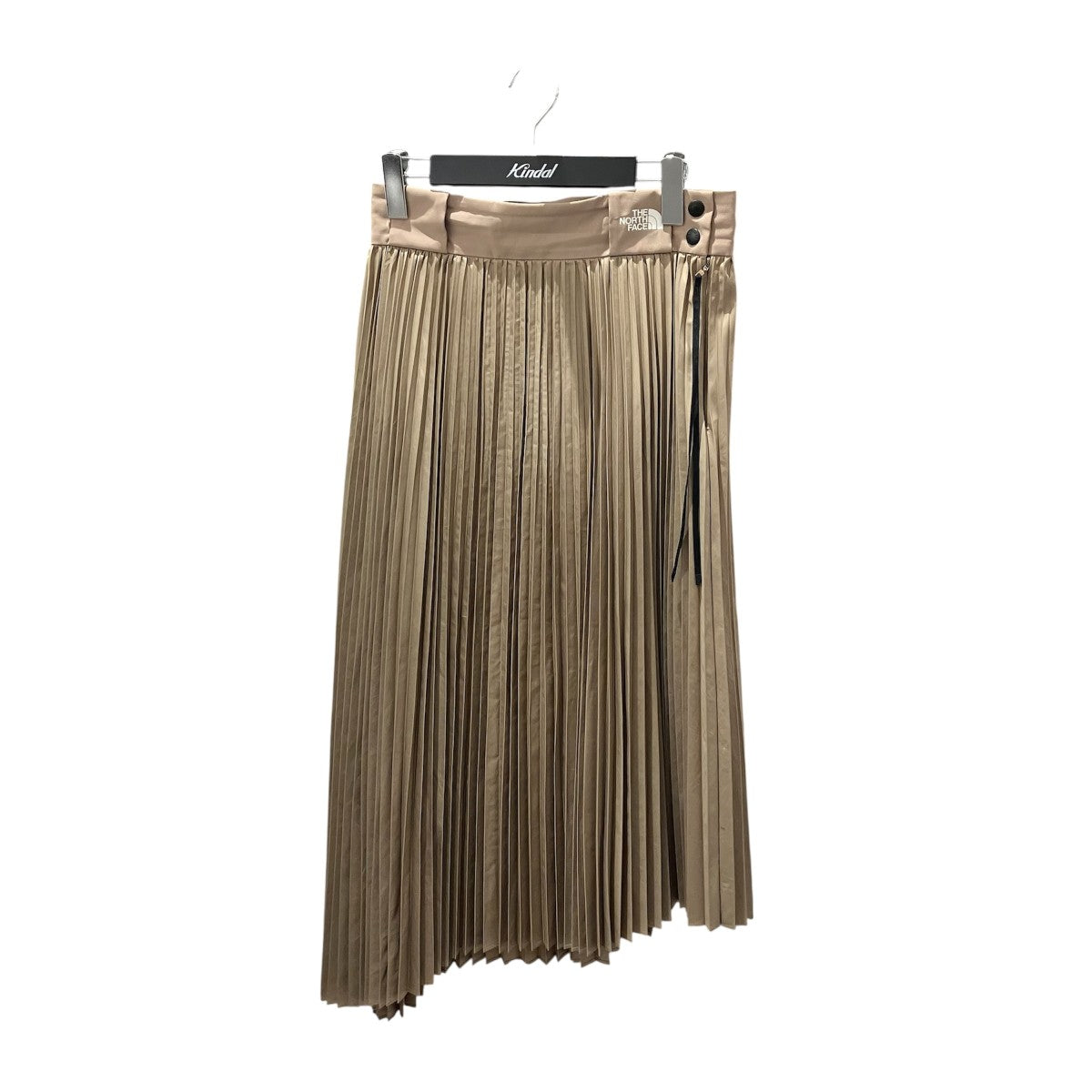 THE NORTH FACE×HYKE WMNS Tec Pleated Skirt Tanナイロン