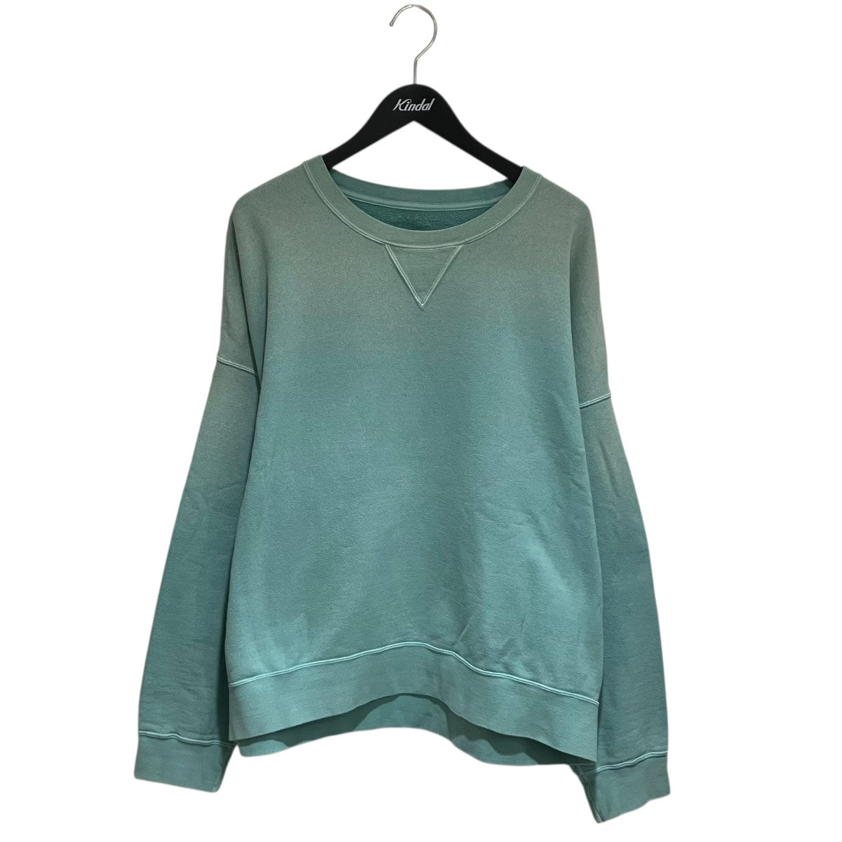 VISVIM(ビズビム) AMPLUS SB SWEAT L S DMGD長袖トレーナー 