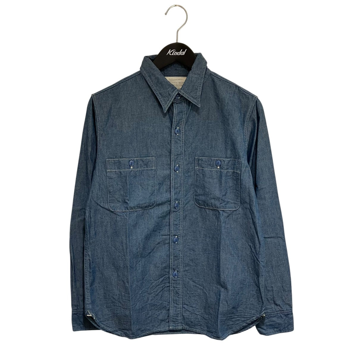 フルカウント FULLCOUNT シャンブレー シャツ 4810 ワークシャツ 長袖