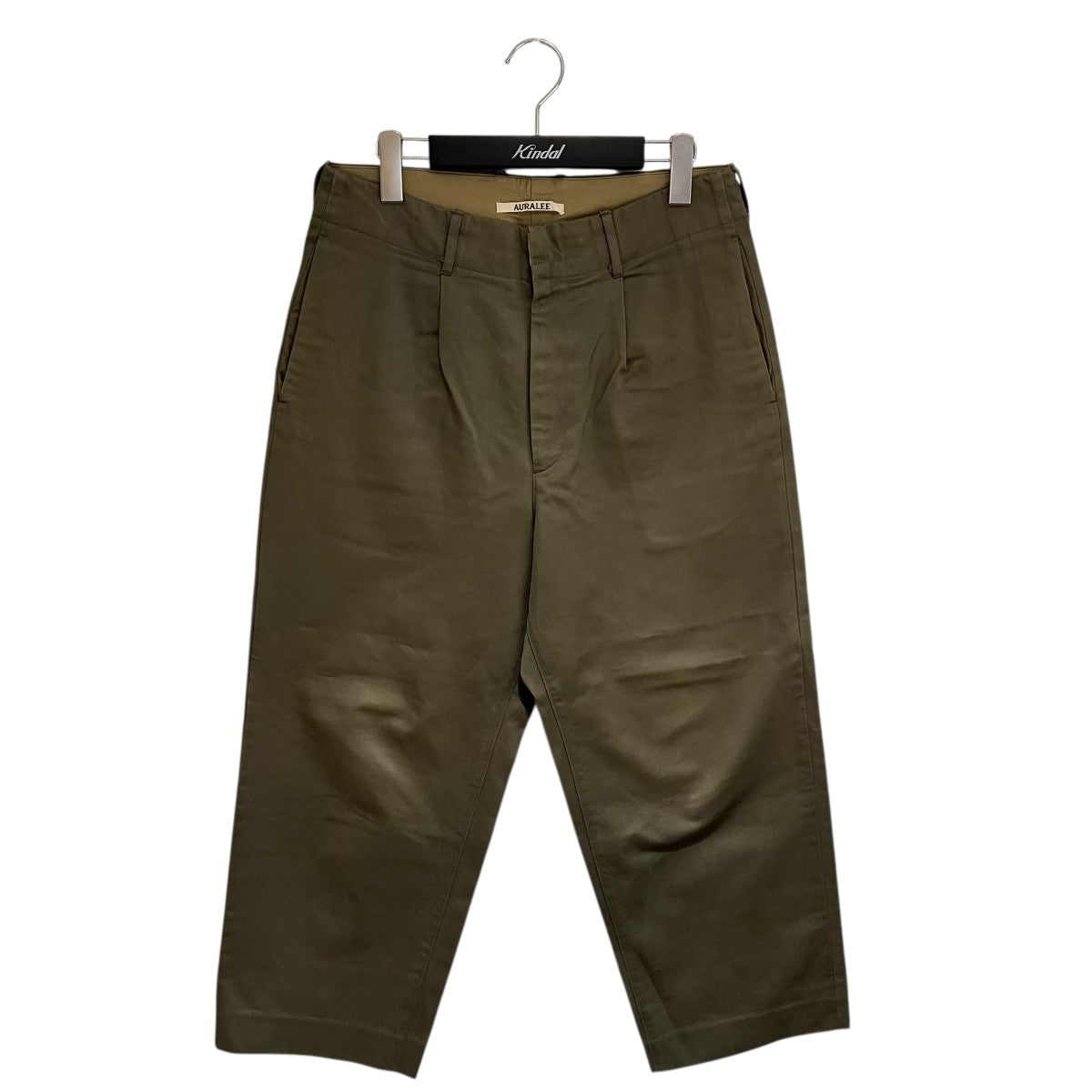 AURALEE リネンチノパンツ AURALEE ベルト付きチノパン 履き方│Ambiance