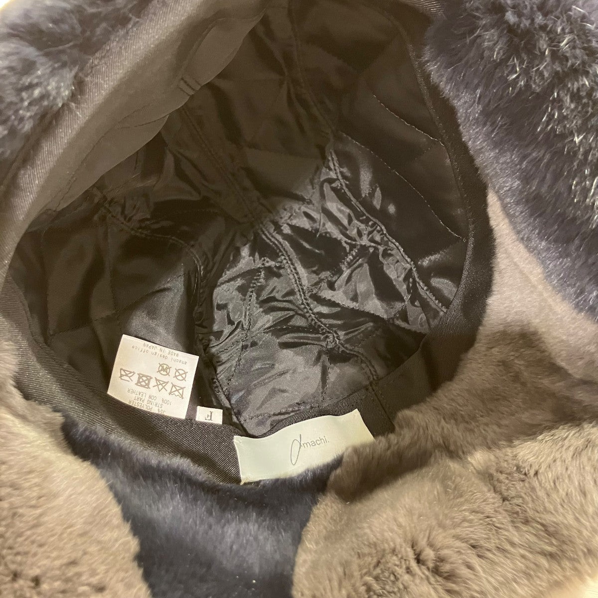 Fur Porco Capファーキャップ011SN-2
