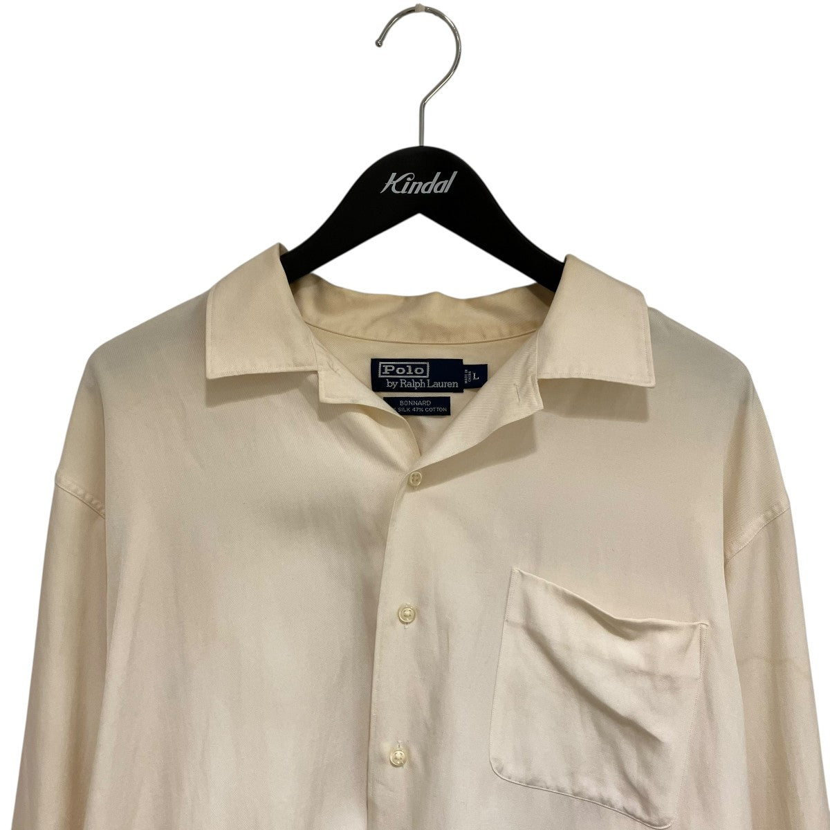 BONNARD コットンシルク長袖ブラウス