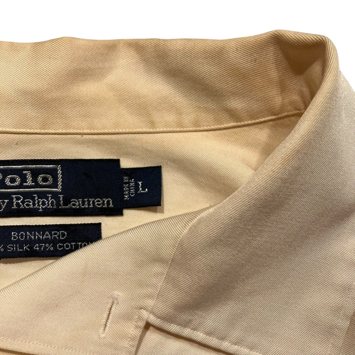 BONNARD コットンシルク長袖ブラウス