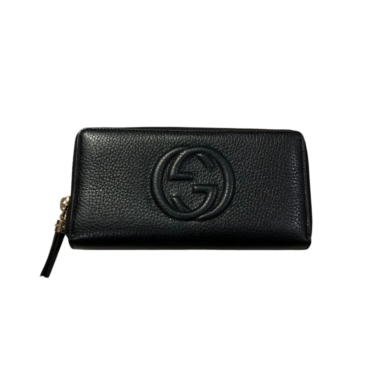 GUCCI(グッチ) ソーホーレザーラウンドジップウォレット長財布598187 