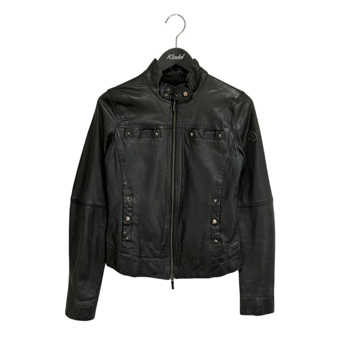 ARMANI JEANS(アルマーニジーンズ) スタースタッズレザージャケット