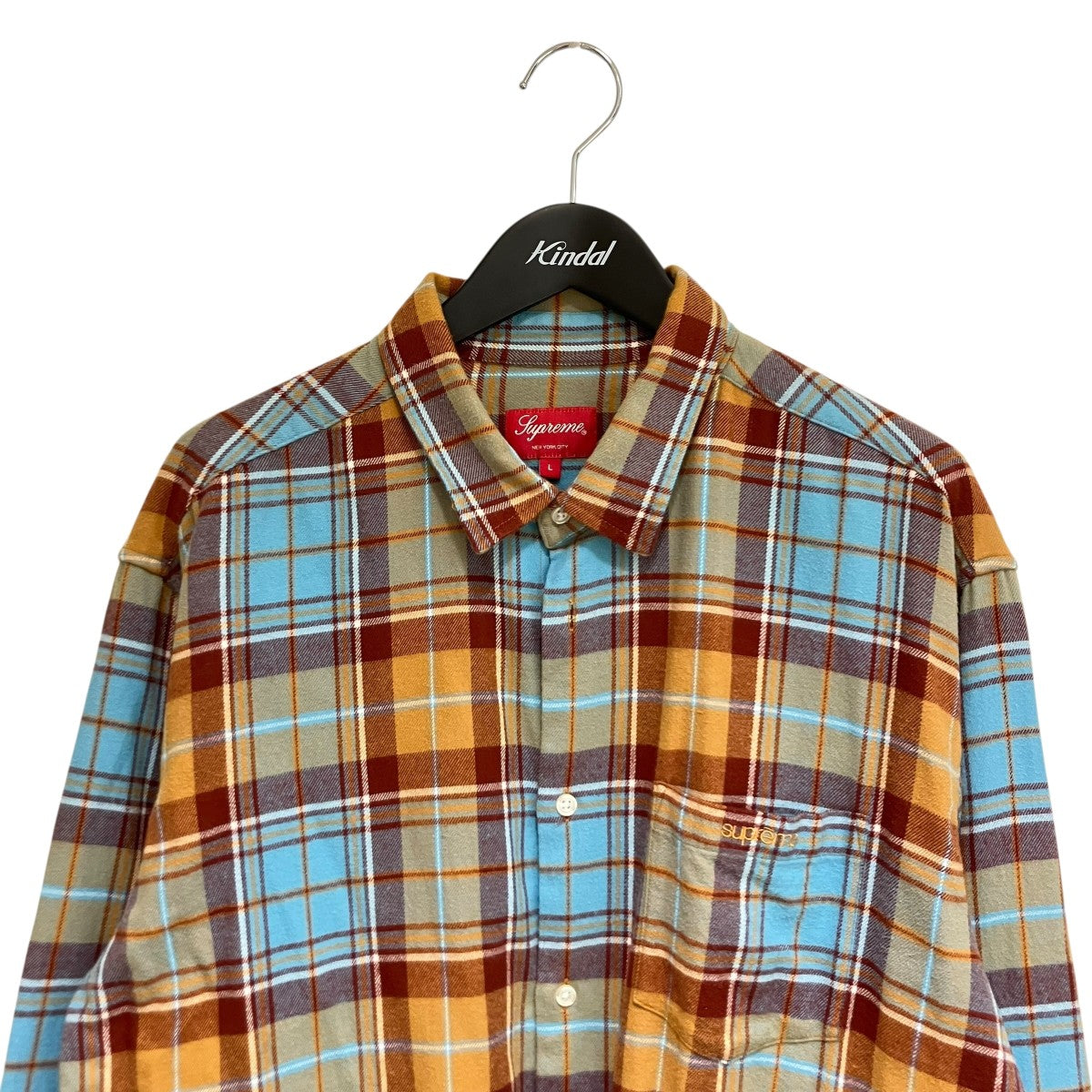 22AWPlaid Flannel Shirtチェックシャツ