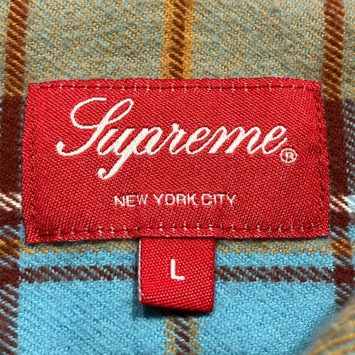 22AWPlaid Flannel Shirtチェックシャツ