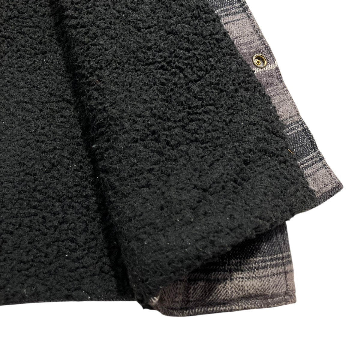 22AWShearling Lined Flannel Shirtボアシャツジャケット