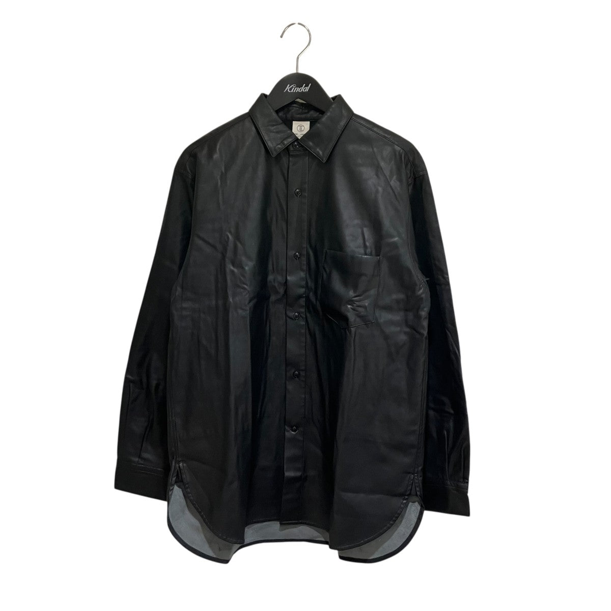 THE LIBRARY(ザライブラリー) フェイクレザーシャツ175-2250021 175