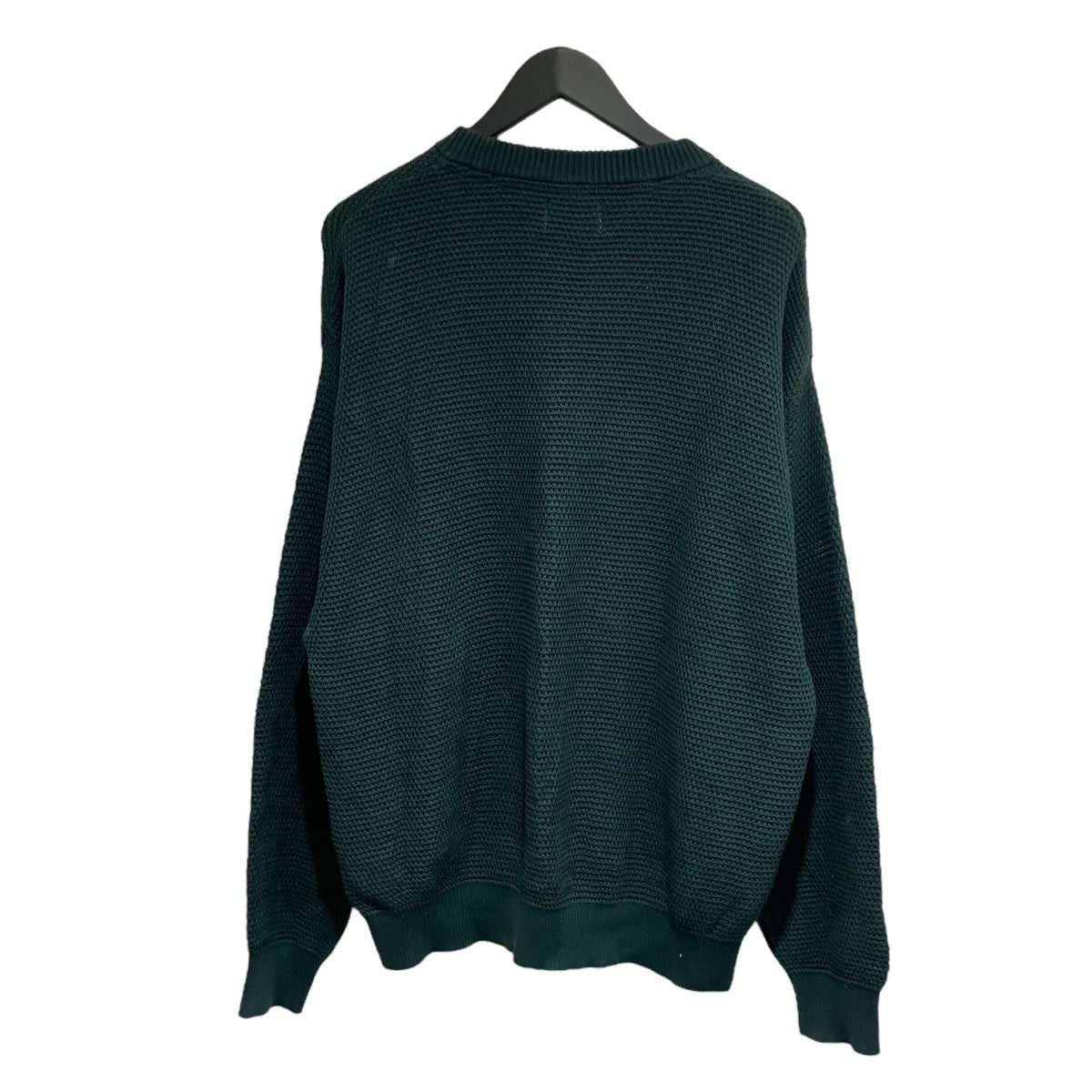 COTTON KNIT CREW SWEATERセーター221-91202