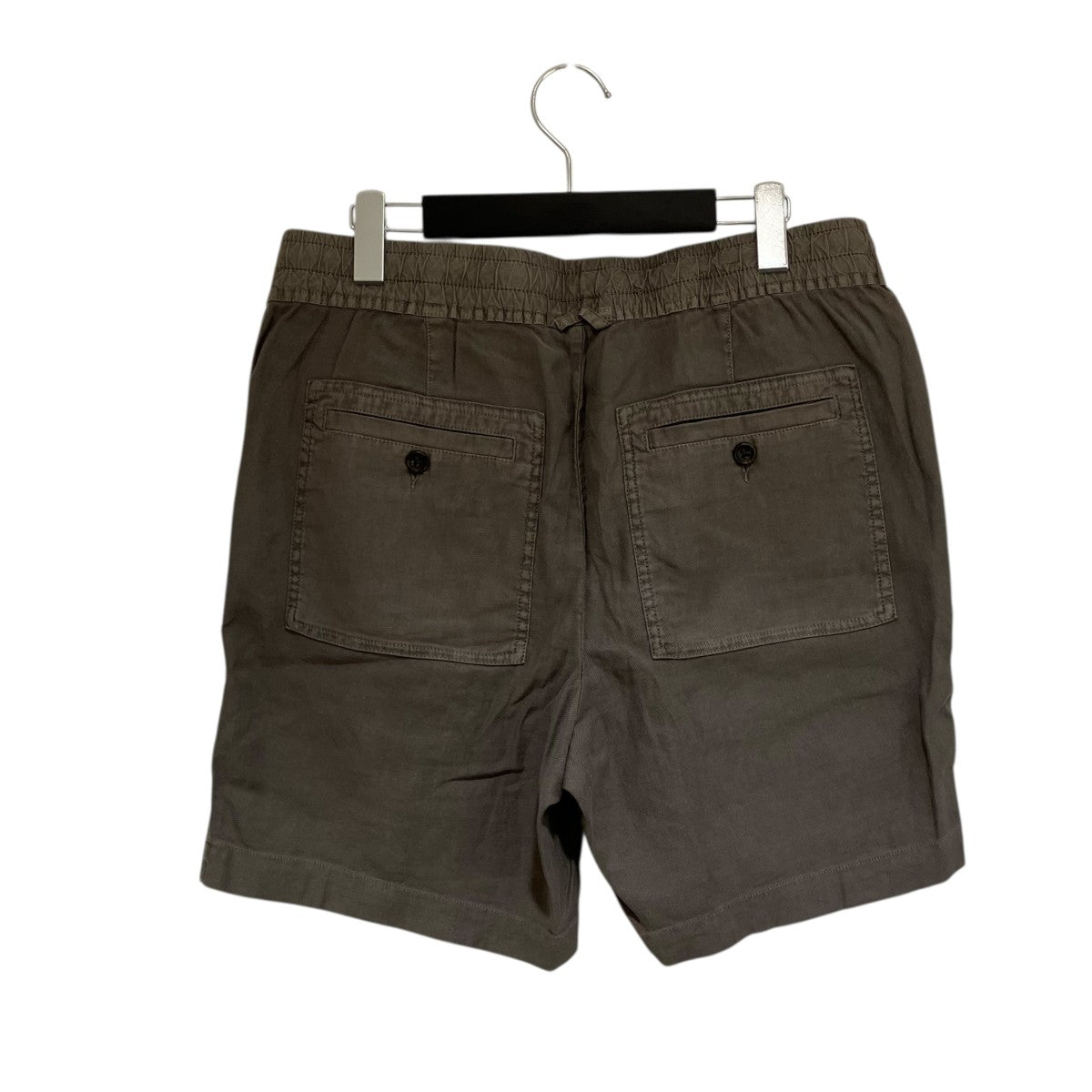 リネンコットン パッチポケットショーツハーフパンツ18123212301