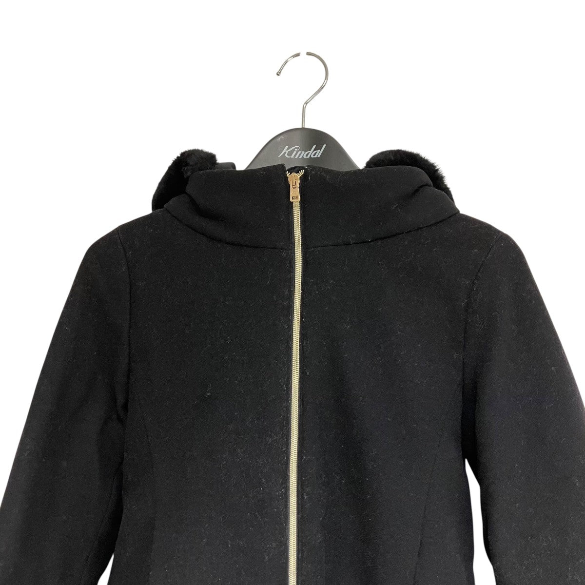 HERNO ウール ファー切替コートGC0016G-39601-9300 古着・中古-3枚目のアイテム画像