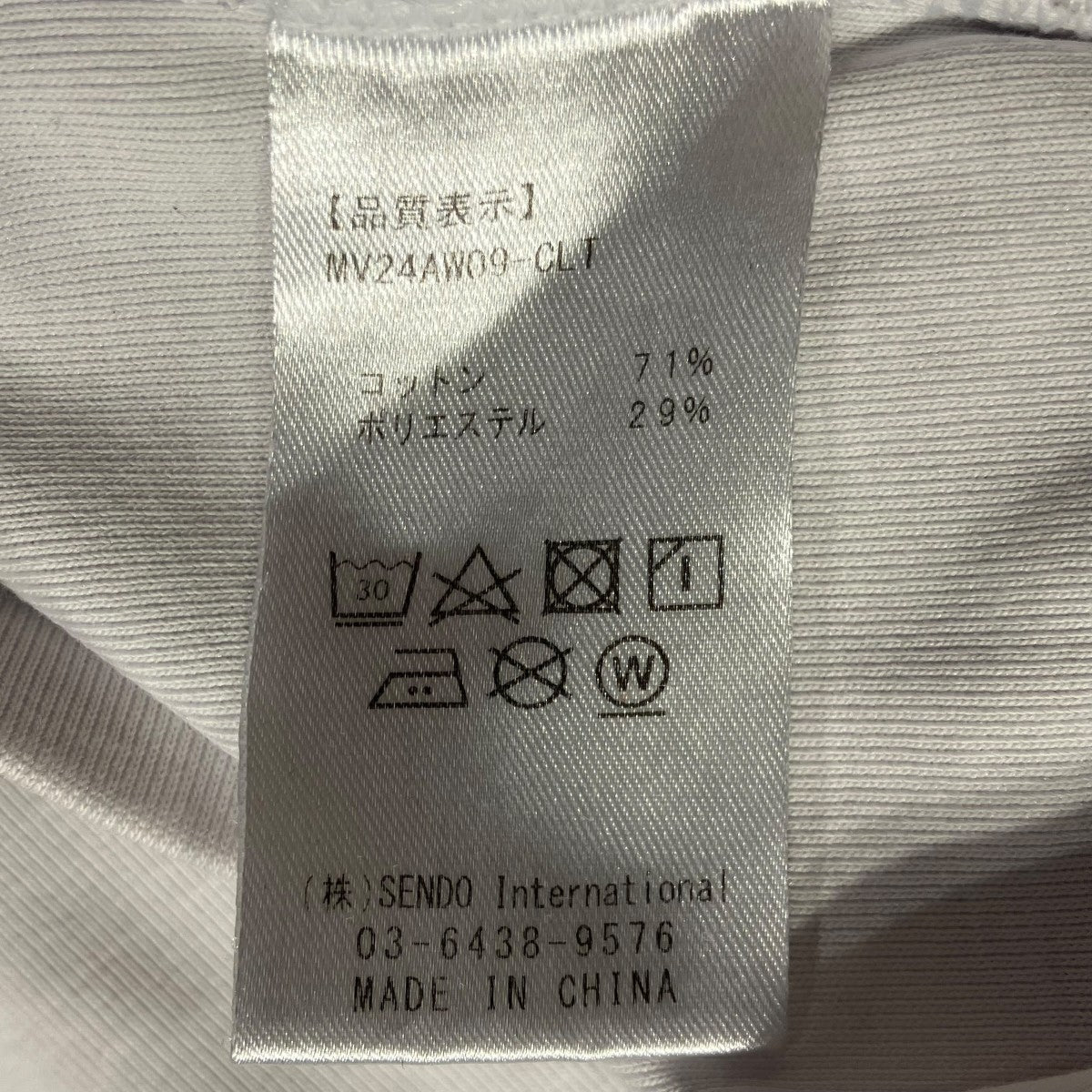 長袖TシャツMV24AW09-CLT