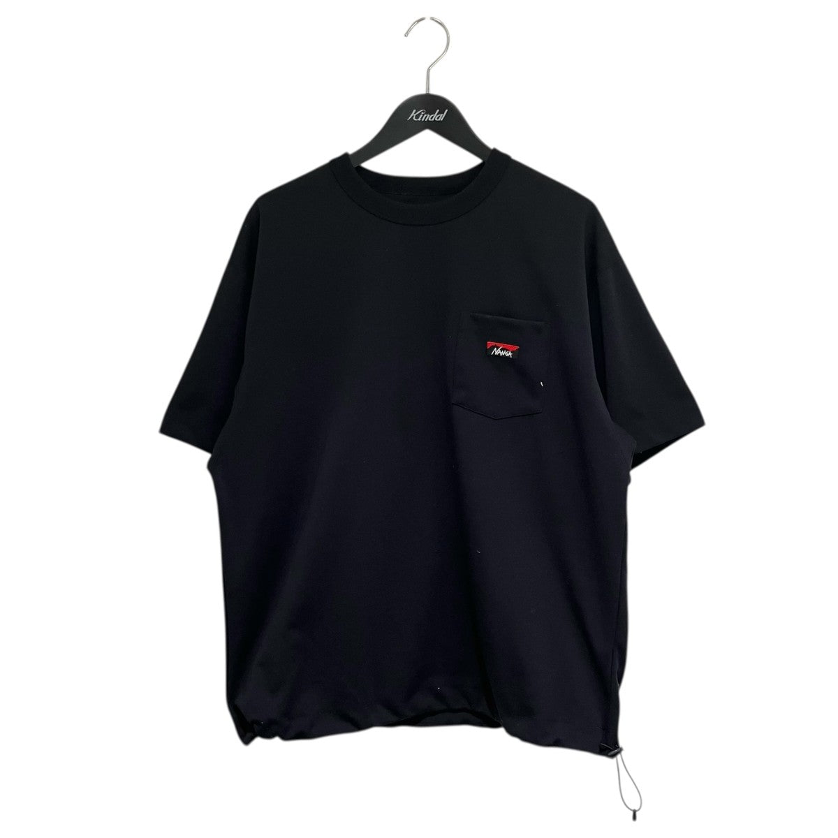 NANGA(ナンガ) 別注 neo-PRO スピンドル ポケットTシャツ ブラック