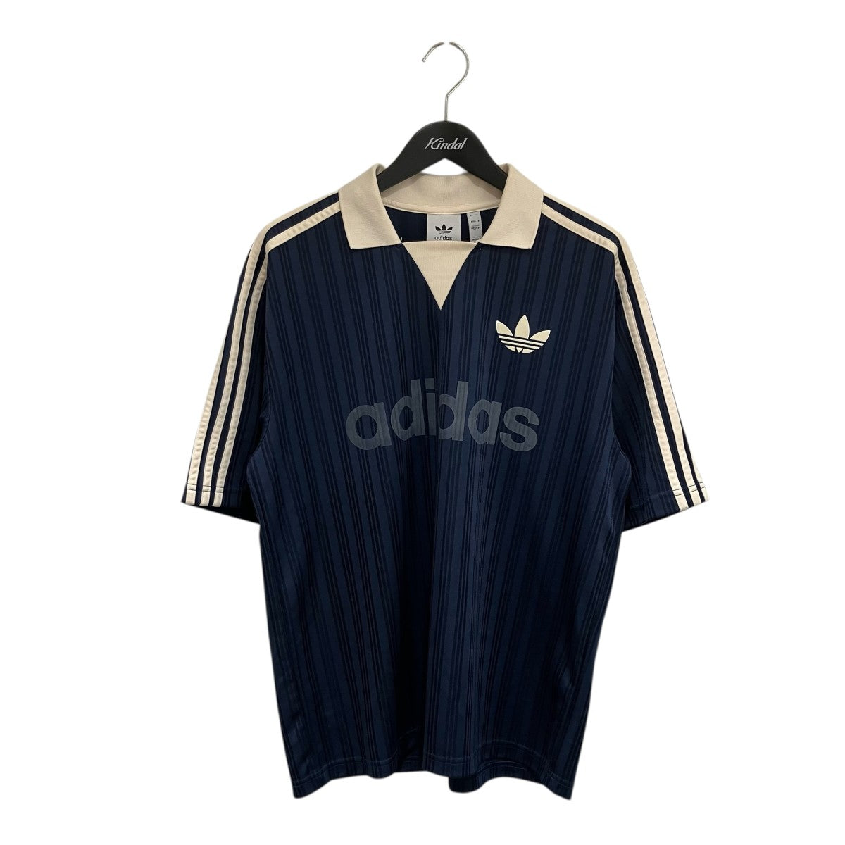 adidas(アディダス) ブルー 襟付きゴーリートップゲームシャツJX8981