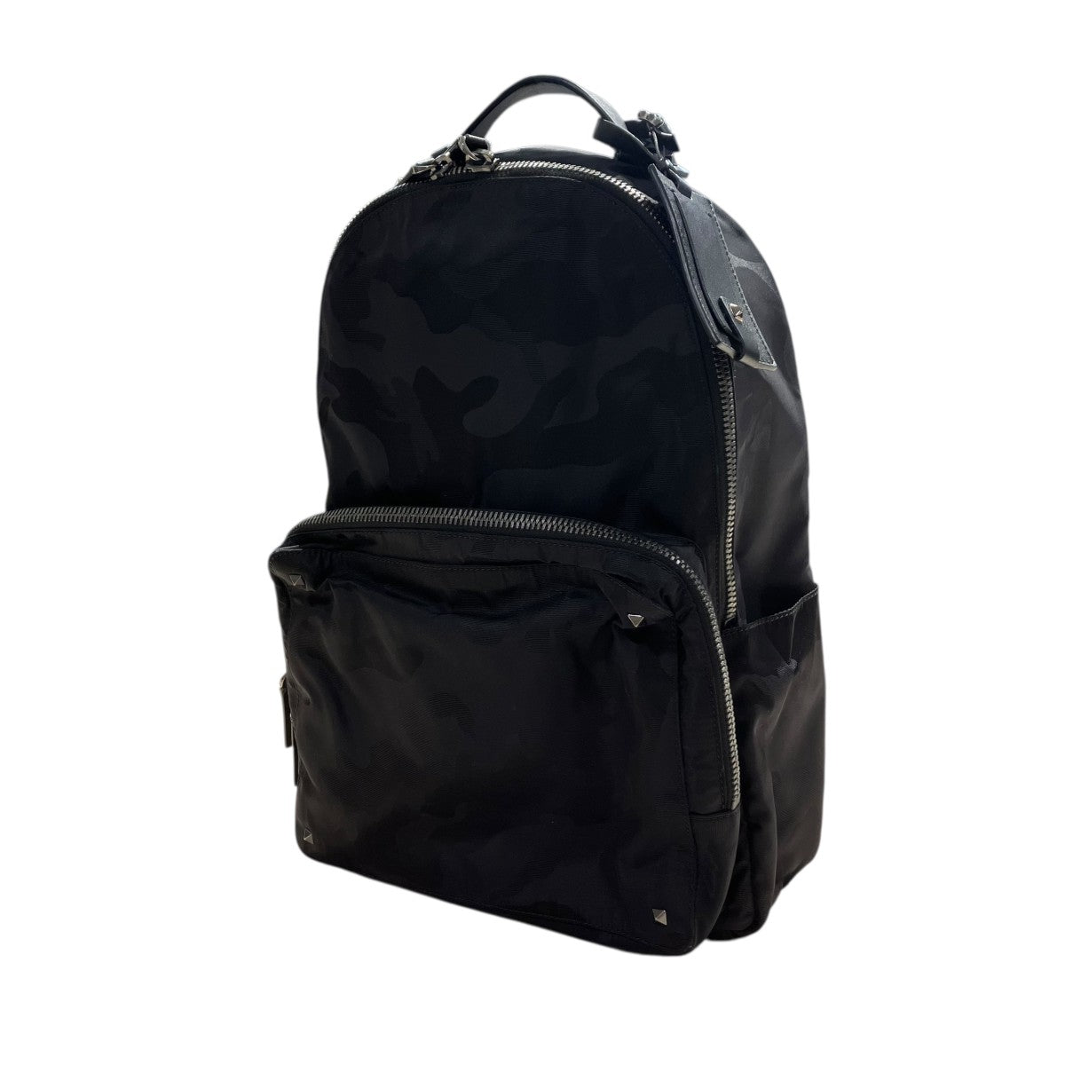 迷彩柄 バックパック レザー ナイロンバックパック