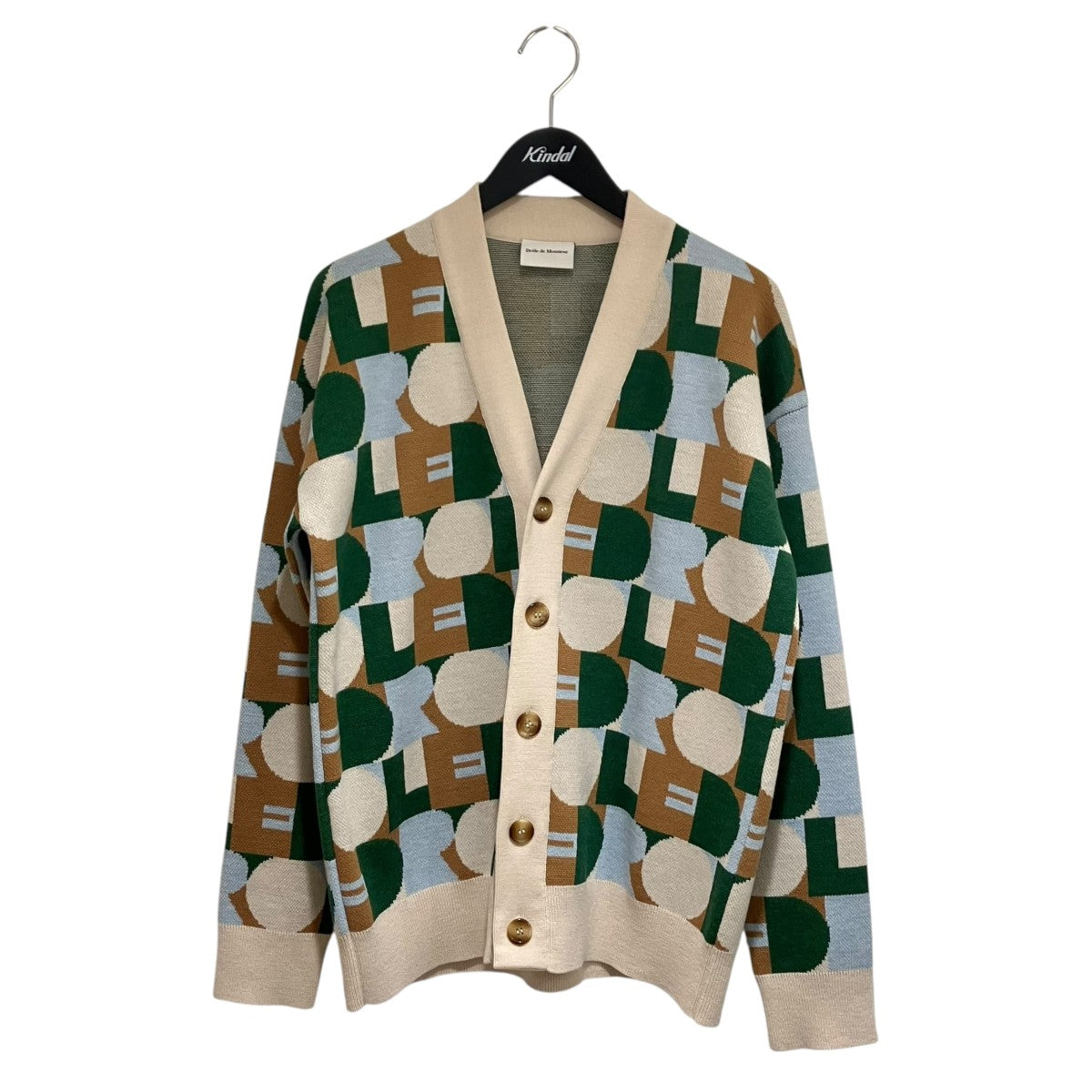 総柄カーディガンA-CA106-WO009