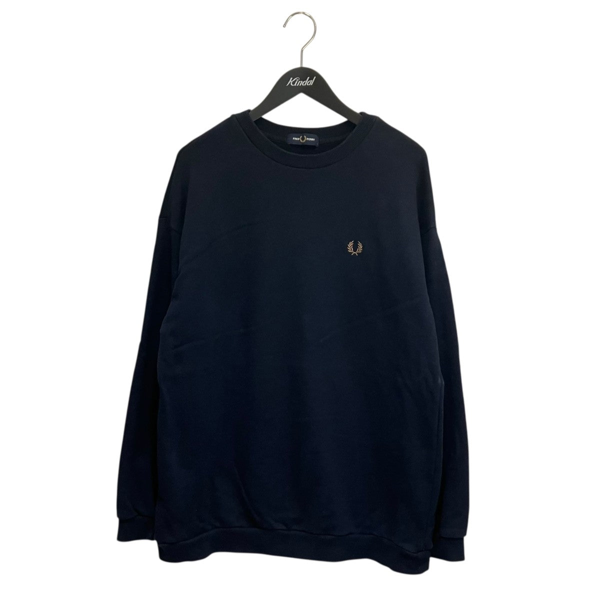 FRED PERRY×BEAMS エンブロイダリー クルーネック スウェット