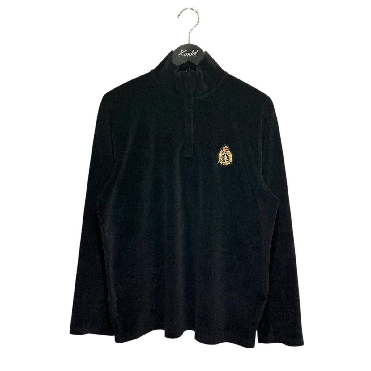 胸ワッペンベロアカットソー