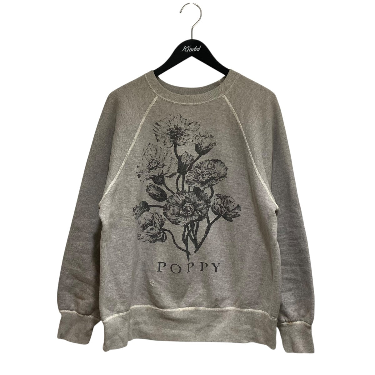 SAINT MICHAEL(セントマイケル) 24AWCREW SWT FLOWER長袖トレーナーSM