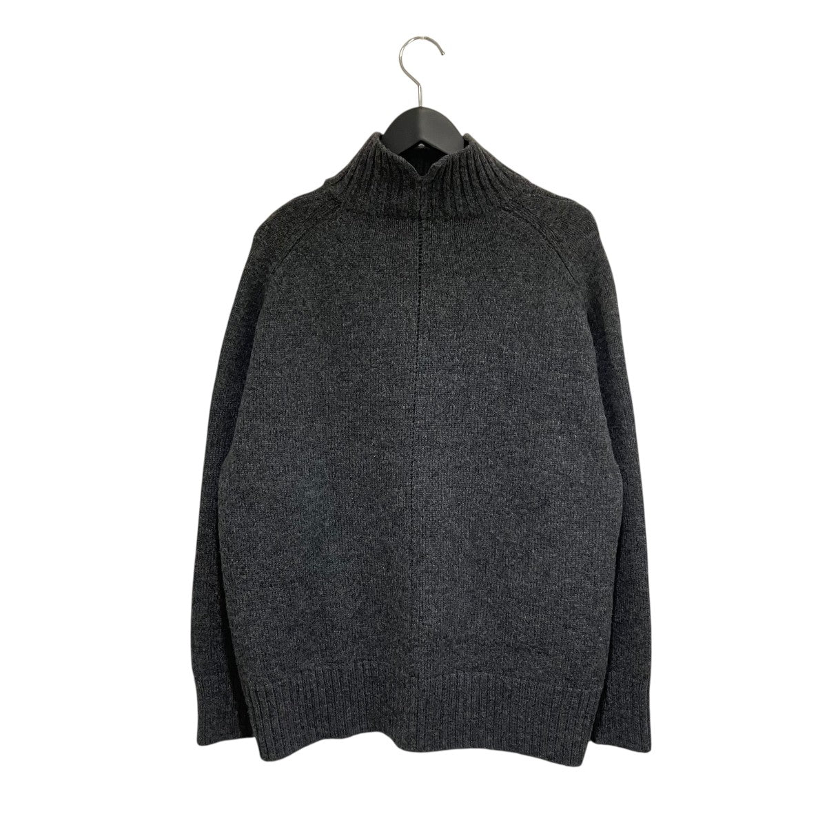 WOOL OVERSIZE HI NECK KNITセーター22WKN006