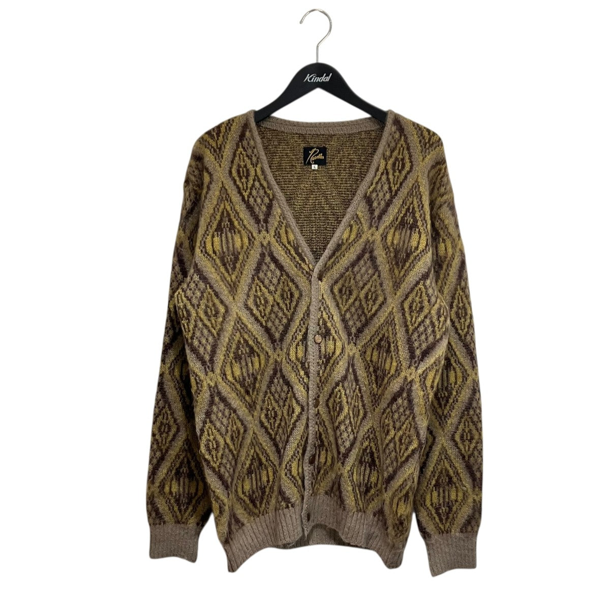 Needles(ニードルズ) Mohair Cardigan-GEOMETRIC厚手カーディガンJ0255