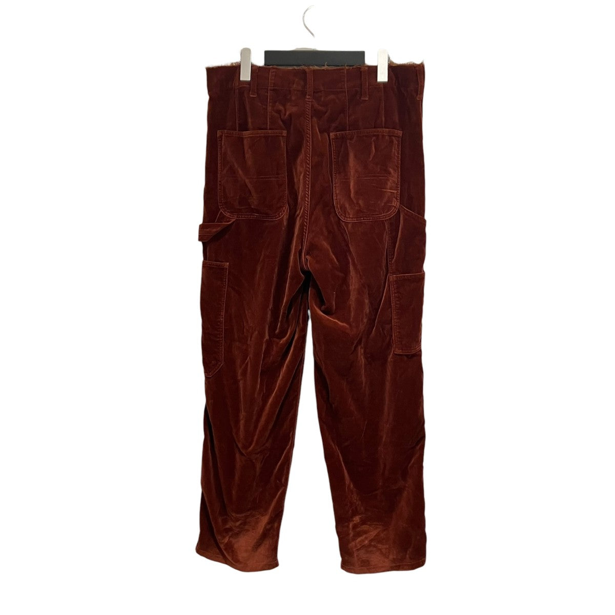 21awCUT OF VELVET PANTSベロアパンツ21AW09PT158