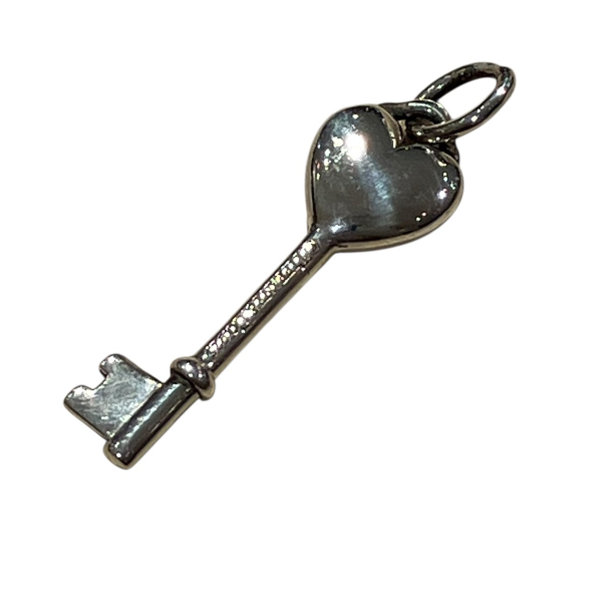 ダイヤ1P ハート キーペンダント