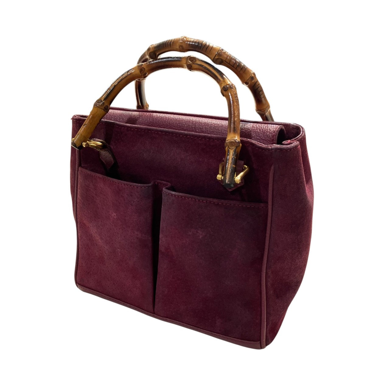 GUCCI(グッチ) バンブースウェード2WAYバッグ000-122-0316 000-122