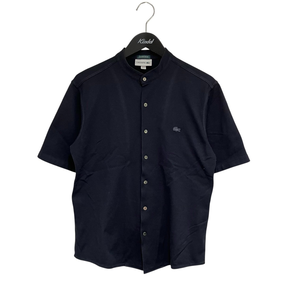 LACOSTE(ラコステ) EDIFICE別注 バンドカラー フルオープン半袖