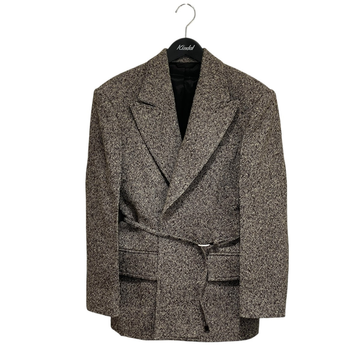 I*N様 Acne Studios アクネ ポルトガル製 ダブル テーラードジャ ACNE STUDIOS(アクネストゥディオズ) 24AWJADOR BELTED WOOL-BLEND