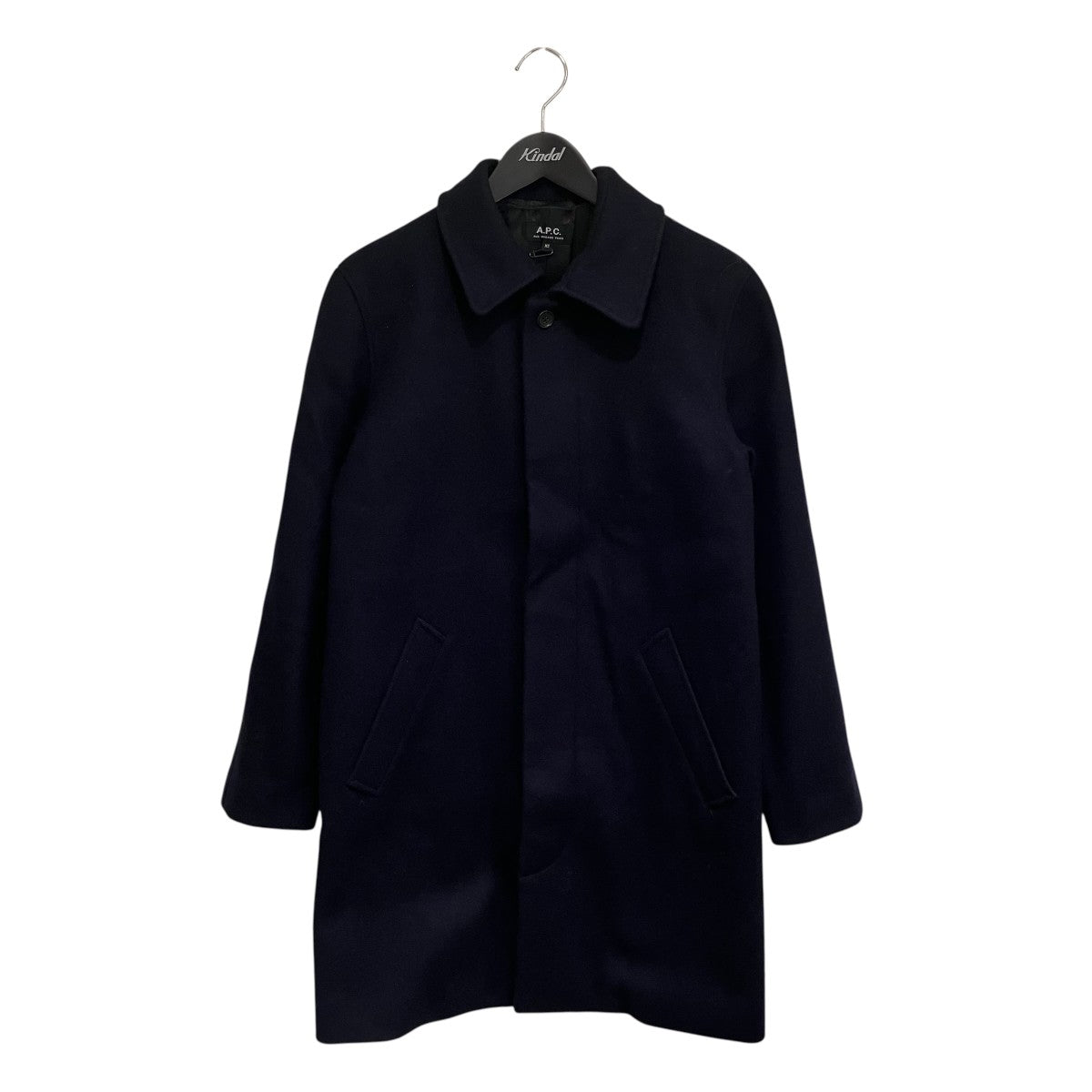 A．P．C．(アーペーセー) ステンカラーコート1110221 1110221 ネイビー