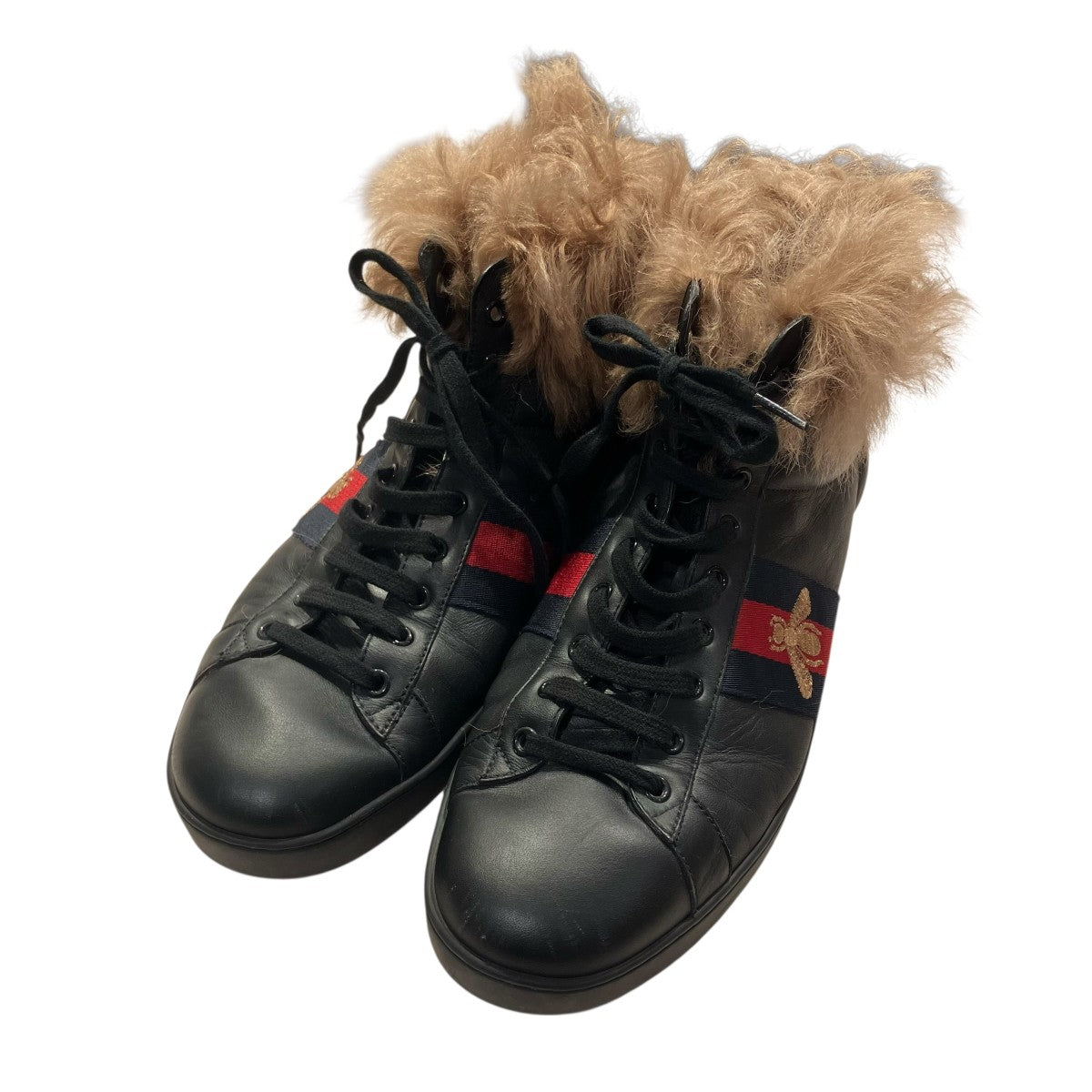 GUCCI(グッチ) エース エンブロイダリーハイカットスニーカーシューズ