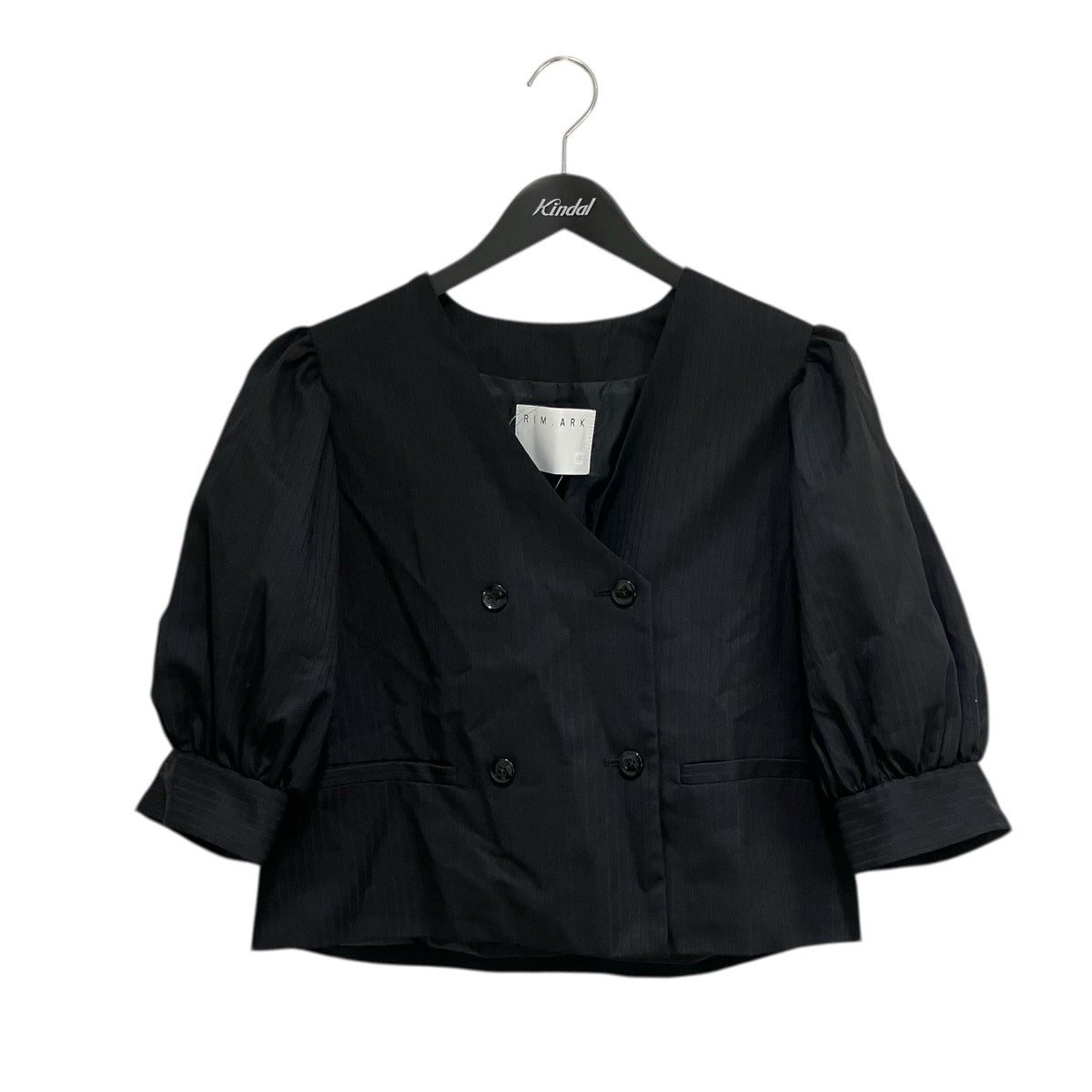 RIM．ARK(リムアーク) Puff Sleeve W-JK tops長袖ブラウス460FSS30