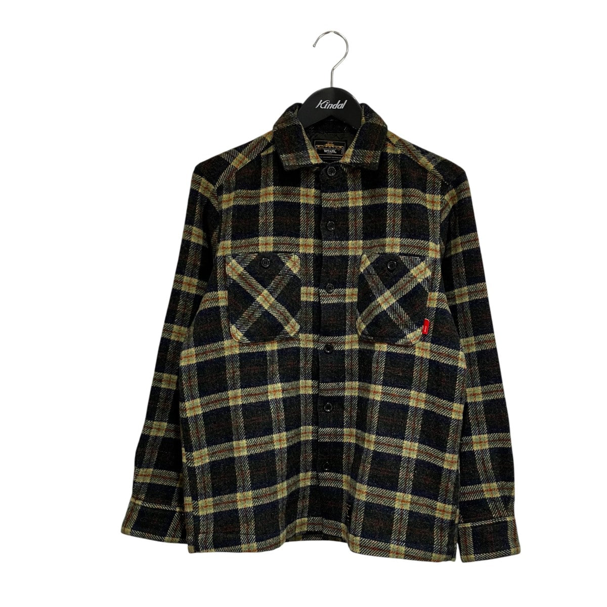 11AWUNION L S SHIRT WOOL長袖シャツ112GWDT-SHM01