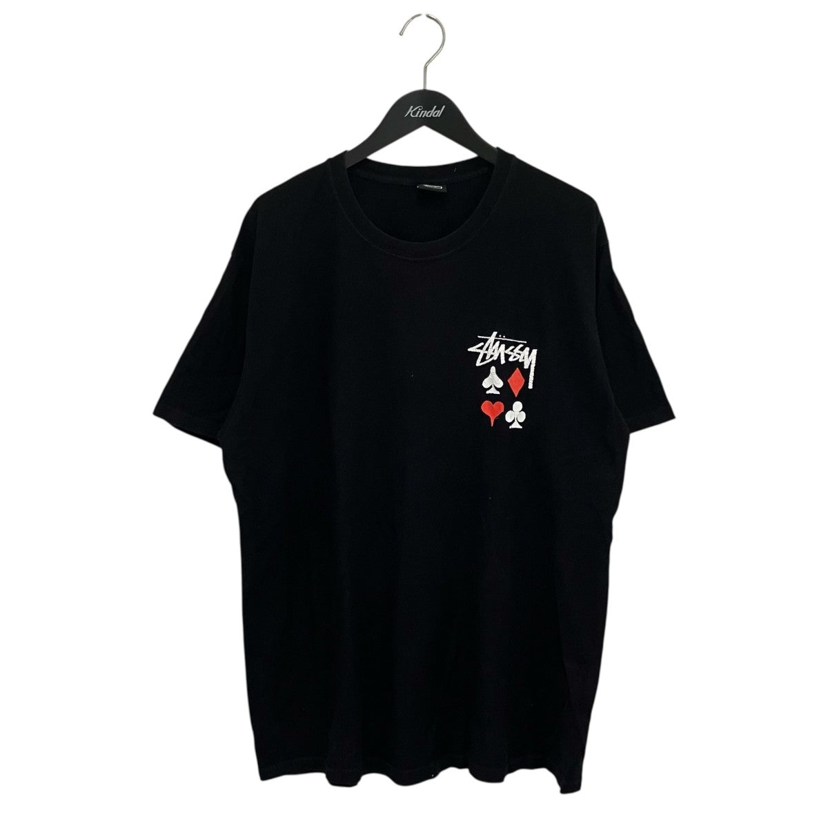 stussy(ステューシー) トランプ半袖Tシャツ ブラック サイズ L｜【公式