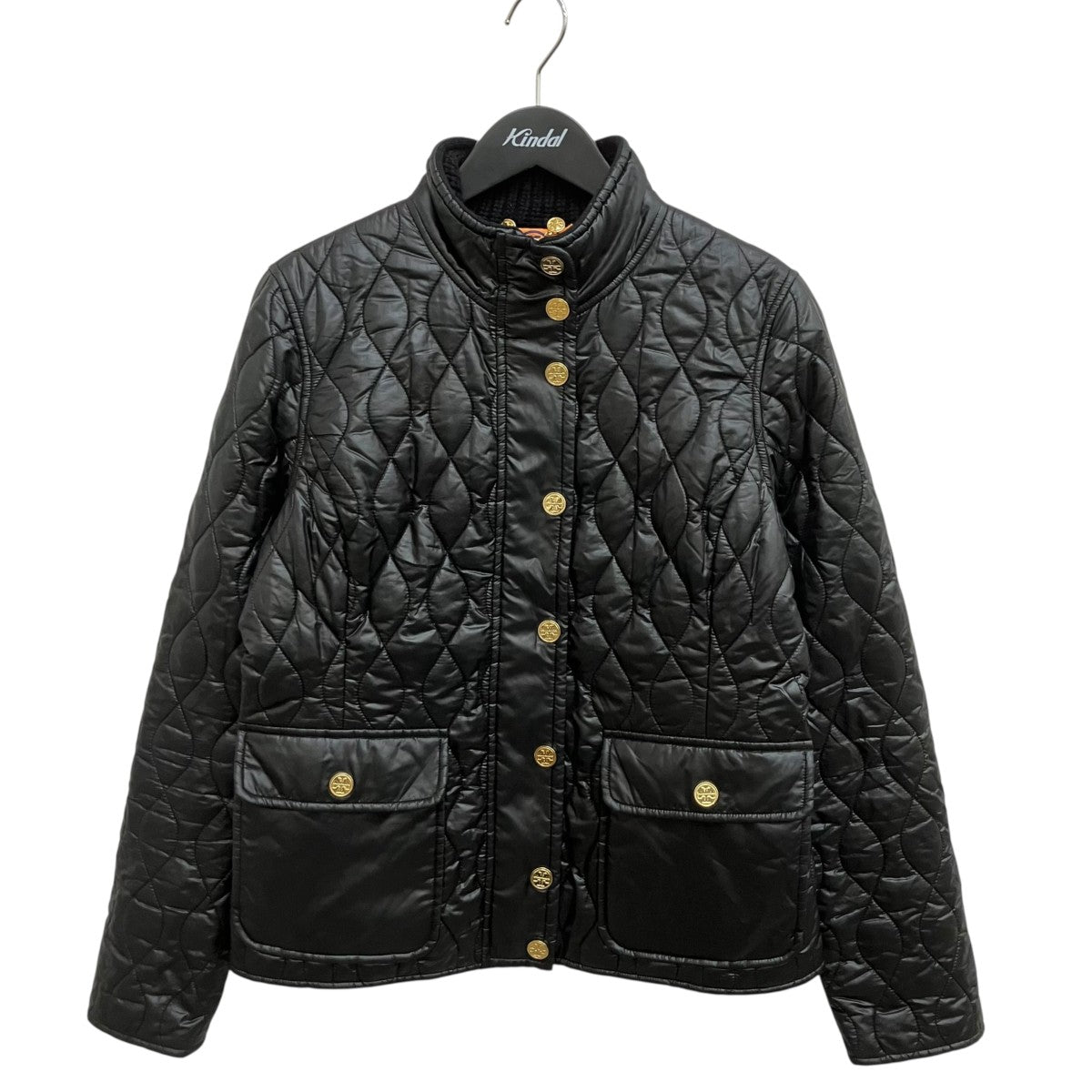 【タグ付き】TORY BURCH　キルティングジャケット　リバーシブル TORY BURCH(トリーバーチ) キルティングジャケット ブラック サイズ S