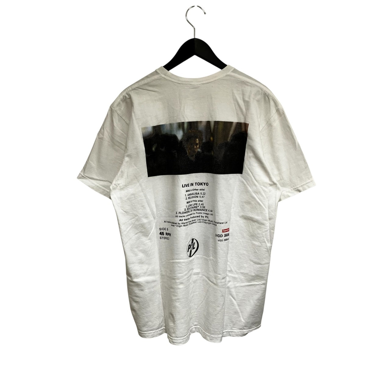 PIL LIVE IN TOKYO TEE半袖Tシャツ