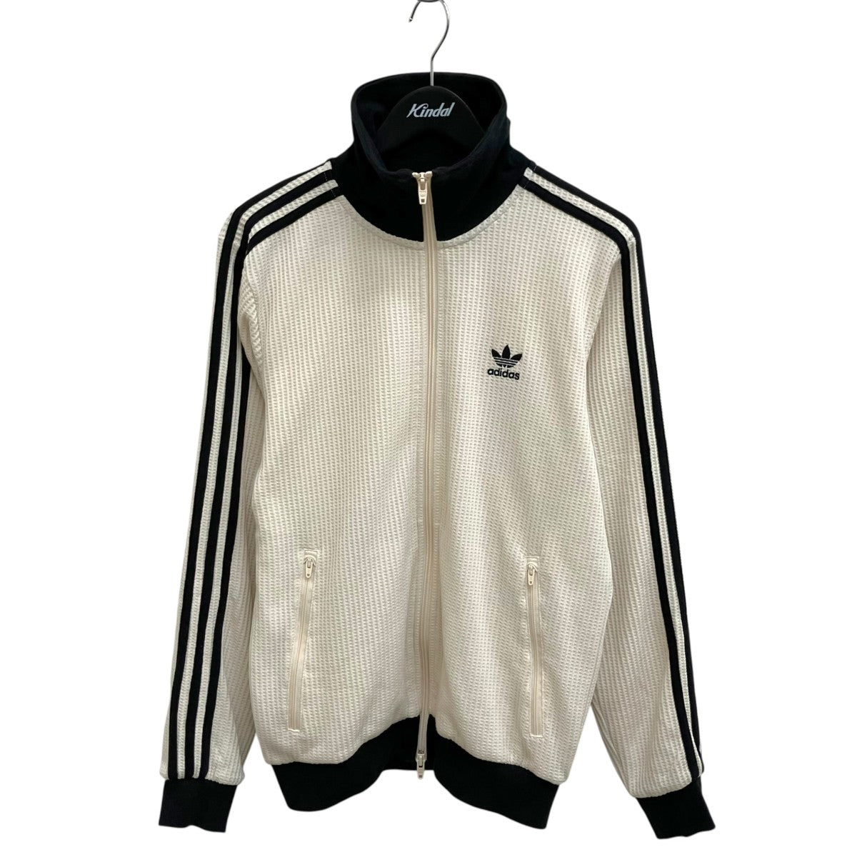 adidasアディダス ワッフル トラックジャケット Lサイズ jw0109 adidas(アディダス) アディカラー ワッフル クラシック トラックトップ
