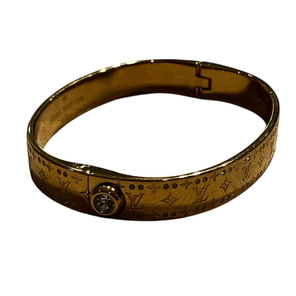 LOUIS VUITTON リジッド ブレスレット・ナノグラム ストラス LOUIS VUITTON(ルイヴィトン) リジッド ブレスレット ナノグラム